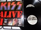 KISS, RARE, ECUADOR, LABEL, IMPORT, ALIVE  2 , ROCK, VG++, PETER, PAUL, GENE,
