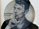 DAVID BOWIE - SILVER SCREEN - RARE LIVE LP CLEAR COLORED VINYL PICTURE DISC
