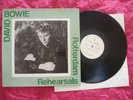 DAVID BOWIE ROTTERDAM REHEARSALS  1987 VINYL LP EXC
