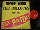 SEX PISTOLS lp NEVER MIND THE BOLLOCKS argentina ID# 51494 DIFFERENT TRACKS LIS