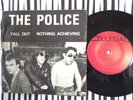 THE POLICE - FALL OUT Rare Punk first pressing ILLEGAL RED LABEL 7