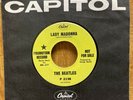 The Beatles: Lady Madonna 45 Vinyl Record on Capital Promo Rock