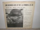 JIMI HENDRIX 'Scuse Me Wile I Kiss The Sky (Rubber Dubber) L.A. Forum 1970 2 lp