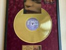 Rammstein Mutter 2001 Vinyl Gold Metallisierte Schallplatte im Rahmen montiert