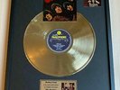 The Beatles Rubber Soul Vinyl Gold Metallisierte Schallplatte im Rahmen montiert