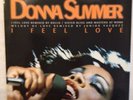 DONNA SUMMER I Feel Love / Melody Of Love 12” MAXI U.K. REMIXES & ORIG RE-EQ NM