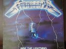 Metallica- Ride The Lightning RARE 1984 MEGAFORCE/ELEKTRA PRESSING LP