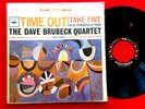 Dave Brubeck vinyl STEREO ALBUM LP from 1959: Time Out (inc famous ‘Take Five’)