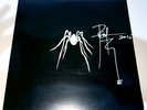 L4 RED VINILO BLANCO AUTOGRAFIADO  PEDRO ANDREU HEROES DEL SILENCIO BUNBURY
