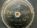 PRE WAR COUNTRY BLUES - BLIND BLAKE Early Morning Blues PARAMOUNT 12387 RARE