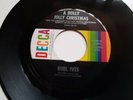 1964 Xmas 45 BURL IVES A Holly Jolly Christmas/Snow For Johnny DECCA VG++ to M-
