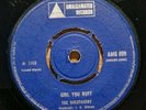 The Overtakers Girl You Ruff  B Side Keith Blake Woo Oh Oh