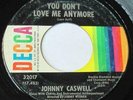 Northern Soul Johnny Caswell - You Don't Love Me No More - Original Decca Hear