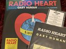 LOW No.21/750 SEALED RADIO HEART DOUBLE RED VINYL LP & Extras Gary Numan