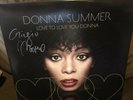 Love to Love You Donna-Donna Summer autographed by Giorgio Moroder (2 vinyl LP)