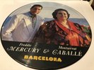 Queen Freddie Mercury Barcelona Original Uk 1987 12” Picture Disc Excellent