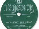 LITTLE RICHARD Rock’n roll 78 RPM Record. Good Golly, Miss Molly