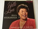 ELLA FITZGERALD HELLO LOVE 1960 UK 12-TRACK MONO VINYL LP RECORD HMV CLP 1383