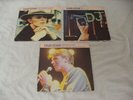 DAVID BOWIE 3 x LIFETIMES BREAKING GLASS, D.J., JOHN I'M ONLY DANCING VG/EX