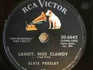 ELVIS PRESLEY 78 Lawdy Miss Clawdy b/w Shake Rattle & Roll_Victor 20-6642