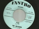 ROCKABILLY bw INSTRO - INVADERS -  PAM  /  INVASION  - HEAR -1962 INSTRO