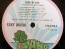 Roxy Music LP A Country Life UK Pink Island Rim 1st Press WONDERFUL COPY $$