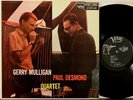 Verve/Clef mono MG V-8246 dg The Gerry Mulligan Paul Desmond Quartet