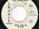 CA Psychedelic Garage Punk TEDDY AND HIS PATCHES Suzy Creamcheese 45 HEAR