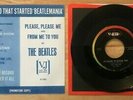 RARE SP THE BEATLES PLEASE PLEASE ME VJ 581 PROMO SLEEVE