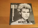12 INCH SINGLE BILLY IDOL MONY MONY JAPAN PROMO ONLY SPECIAL D.J. COPY