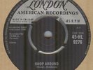 THE MIRACLES**SHOP AROUND**MOD**SOUL**DANCER**LONDON LABEL**HEAR IT