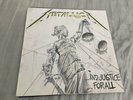Metallica And Justice For All Vinyl 2 LP 1988 Early Press