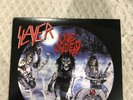 SLAYER - Live Undead, Limited EDITION BLOOD SPLATTER PICTURE DISC LP RARE VINYL