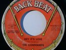 The Commands 45RPM Hey It's Love Northern Soul Hear it Now