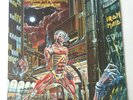 IRON MAIDEN  SOMEWHERE IN TIME  1986  JAPANESE PRESS  COMPLETE WITH STICKER  EMI