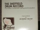 The Sheffield Drum Record LP Jim Keltner/Ron Tutt EXC