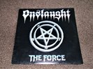 ONSLAUGHT ... THE FORCE ... THRASH METAL ... RARE ... FLAG1 ... VINYL L.P.