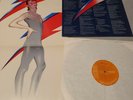 David Bowie Aladdin Sane Vinyl Lp gatefold 1973 RS-1001 original lyric inner