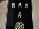 Guns N' Roses - 1986 3D Skull Rings and Coin - Appetite for Destruction Box Set