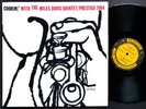 MILES DAVIS Quintet Cookin' LP PRESTIGE PRLP 7094 RVG DG MONO John Coltrane VG+
