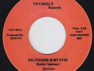 Death - Politicians In My Eyes Vinyl 7