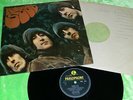 THE BEATLES : Rubber Soul - Original 1965 2nd press -4 UK Y/B mono LP VG/EX 20D