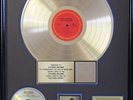 ELVIS COSTELLO THIS YEAR'S MODEL RIAA ORIGINAL GOLD DISC CERTIFIED SALES AWARD