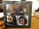 The Beatles Let it Be Vinyl Record LP  Capitol SW 11922 with Poster EX