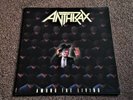 ANTHRAX ... AMONG THE LIVING ... THRASH /HEAVY METAL ... VINYL L.P.