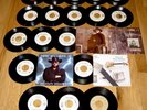 HANK WILLIAMS, JR. (22x) Orig Elektra/WB Country 45's+PROMOS All Listed Nice Lot