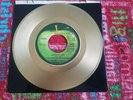 The Beatles Paul McCartney Apple 45 gold colored record JUNIOR'S FARM