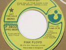 PINK FLOYD Us And Them HARVEST 45 mono/stereo promo NM 1974 HEAR