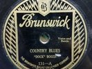 Dock Boggs Country Blues Banjo 78 RPM Record Brunswick 131 GREAT