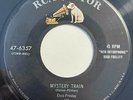 * ELVIS PRESLEY Mystery Train/I Forgot ROCKABILLY TOP DOG RCA Victor 1S 45 HEAR